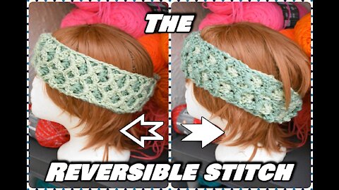 How to Crochet the Two Color Reversible Stitch