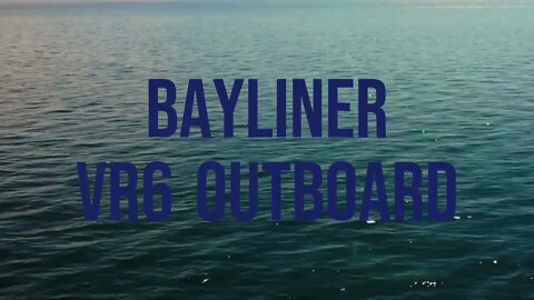 2023 Bayliner VR6 Outboard