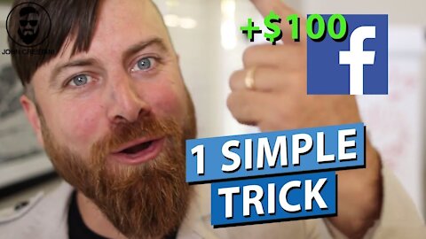 How Make $100 Per Day From Facebook With This 1 Trick