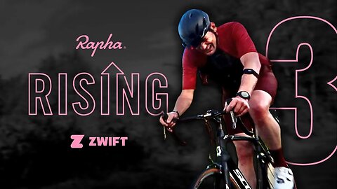 Rapha Rising Stage 3 // LA REINE (B) 97kg Zwifter in a Climbing Race 🔴