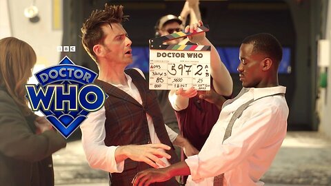Description Ncuti Gatwa's First Day on Set | Behind the Scenes | Doctor Who