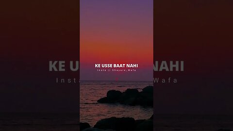 Q Kya Kaise Jayad Sawal Mat Kiya 🥺💔Heart Touching Lines | Sad Status | One Line Shayri #shayare_wafa