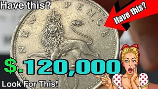 UK 10 New pence most Valuable Ten New pence coins worth up to $120,000!Coins worth money Look for!