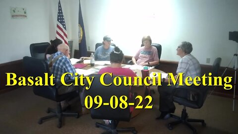 No. 734 – Basalt City Council Meeting 09–08–22