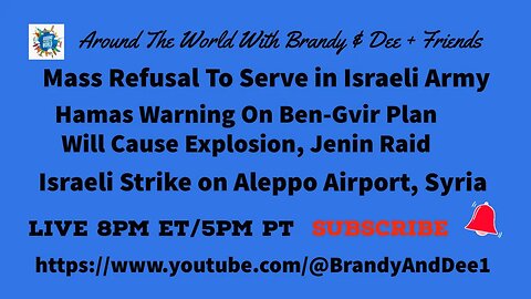Geopolitics: Jenin Raid, Hamas Warning, Israeli Army, Israeli Strikes On Aleppo Airport