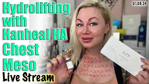 Hydrolifting with Hanheal HA Chest Meso Therapy, AceCosm | Code Jessica10 Saves you Money