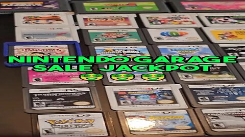 Nintendo Garage Sale Jackpot #reseller #reselling #garagesales #nintendo #gameboy #ebayreseller