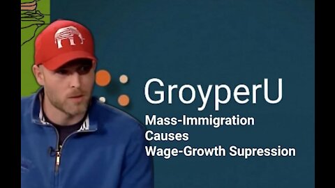 Vincent James || Mass-Immigration Causes Wage-Growth Supression & Book Recommendations (Description)