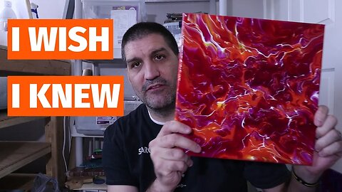6 Tips I Wish I Knew When I Started Acrylic Paint Pouring | Acrylic Pouring Tips and Tricks