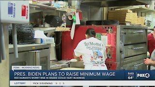President Biden plans to raise minimum wage workers not happy