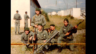 French Foreign Legionnaires Marching 1980' Chants