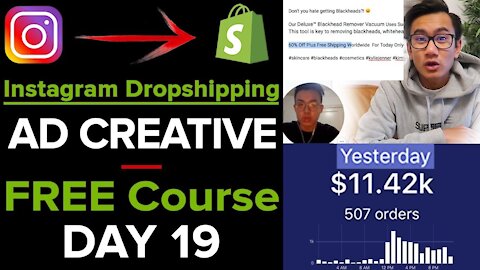 [Free Course 19/21] Instagram Dropshipping: Creating a WINNING Instagram Ad Caption Creative LIVE!