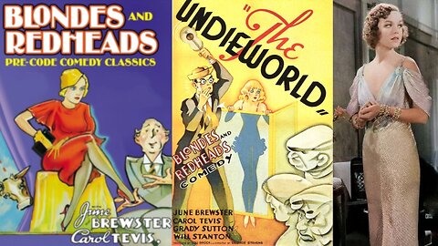THE UNDIEWORLD (1934) June Brewster, Carol Tevis & Grady Sutton | Comedy | B&W