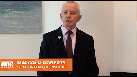 Senator Malcolm Roberts: "Stop vaccine mandates"