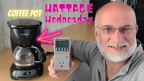 Wattage Wednesday: Coffee Pot Electricity Usage