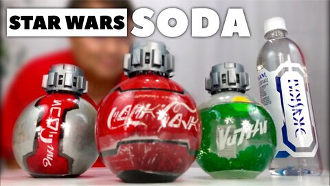 Star Wars Galaxy’s Edge Soda Bottles Review