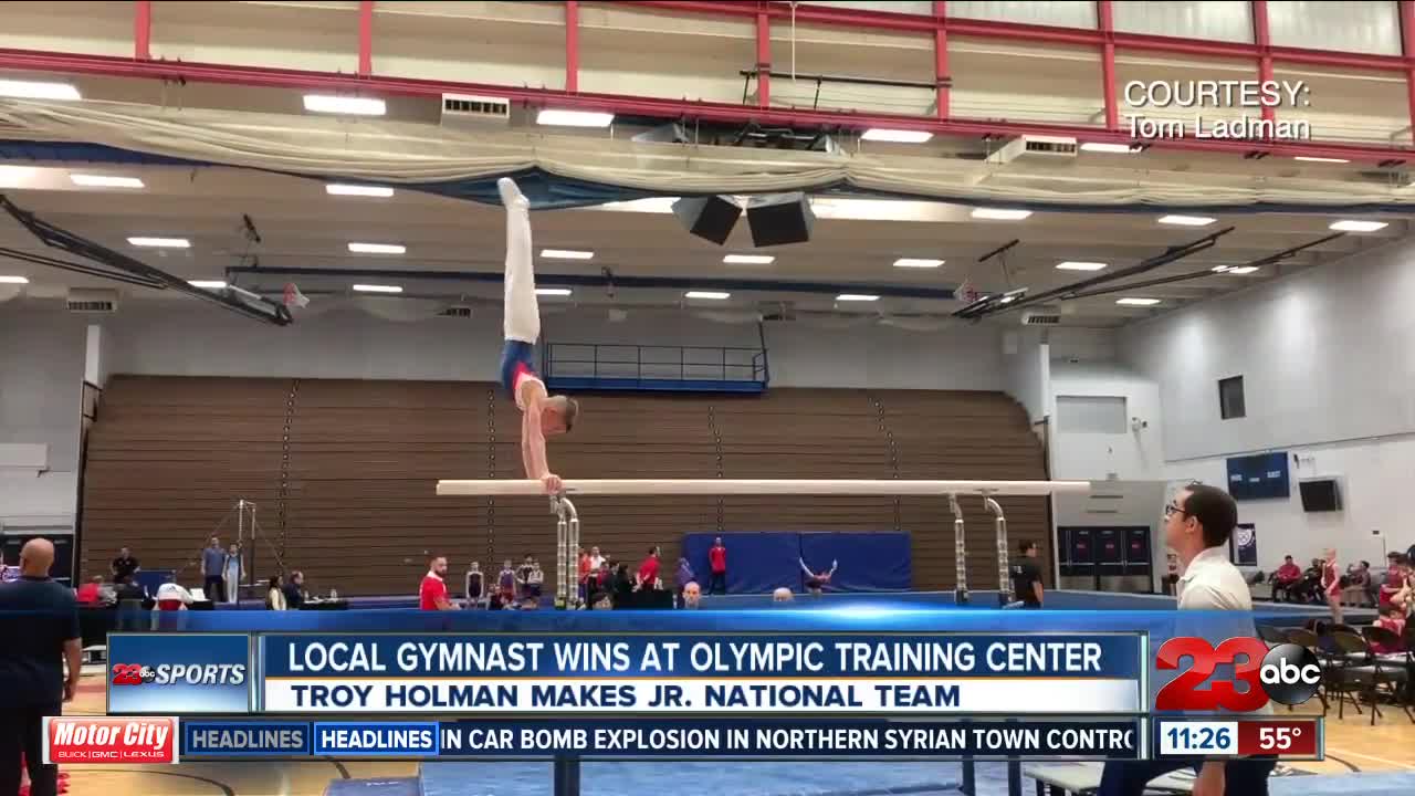 Local gymnast wins big at Olympic Training Center