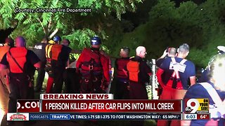 Man dies after crashing into Mill Creek