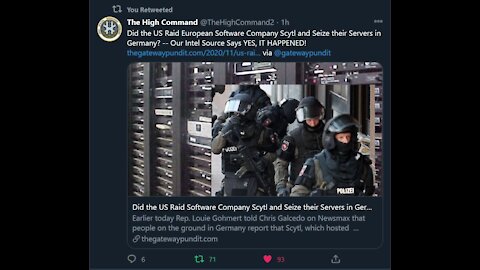 US MILITARY RAIDED PEDO SERVERS IN GERMANY LAST NIGHT THIS IS UGE!!! + MILLION MAGA MARCH