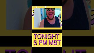 Livestream Giveaway Tonight at 5 PM MST! #shorts #giveaway #live #shortsvideo #comedy #travel