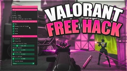 VALORANT HACK | UNDETECTED CHEAT | AIMBOT, WALL HACK | DOWNLOAD FREE | PC