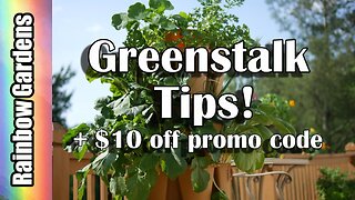 Greenstalk Vertical Garden Growing Tips (+ $10 off Promo Code)