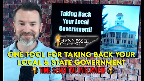 One Tool For Taking Back Your Local & State Government [Time Sensitive Interview]
