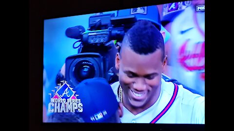 ATLANTA BRAVES WIN THE WORLD SERIES!!