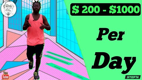 How To Get $200 - $1000 Per Day By Walking, Jogging And Running 🏃‍♂️ | #STEPN