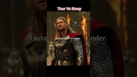 Thor vs Stone #films #movies #moviescene #marvel