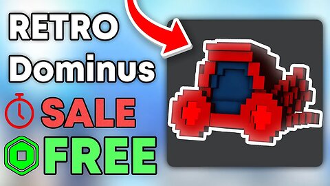 🤩 Roblox Black Friday Sale IS HERE!.. (RETRO DOMINUS!?)