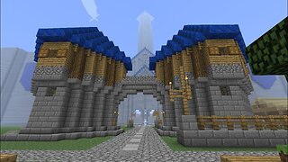 Minecraft: Castle - Plaza Towers (tutorial) [part 126 season 1]