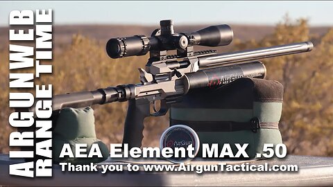 AEA Element MAX .50 Cal PCP Powerhouse - Compact .50 Cal Hunting PCP Airgun