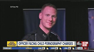 St. Pete police officer facing child pornography charges