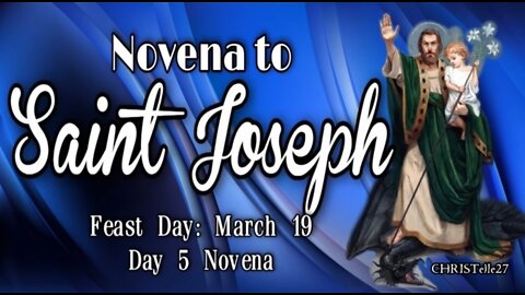 ST. JOSEPH NOVENA : Day 5