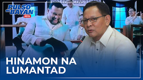 Nagsusulong ng Cha-Cha sa pamamagitan ng people's initiative, hinamon na lumantad sa publiko