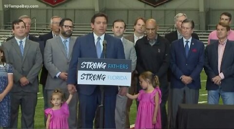 Florida Gov Ron DeSantis Signs Child Welfare Bill To Support Fathers Inspired By Tommy Sotomayor!
