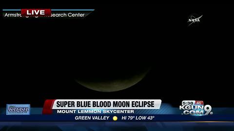 A look at the super blue blood moon eclipse