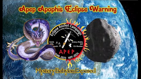 Apep Apophis Asteroid Eclipse warning April 8th 2024 to April 13th 2029