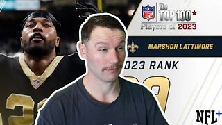 Rugby Player Reacts to MARSHON LATTIMORE (CB, Saints) #89 The Top 100 NFL Players of 2023