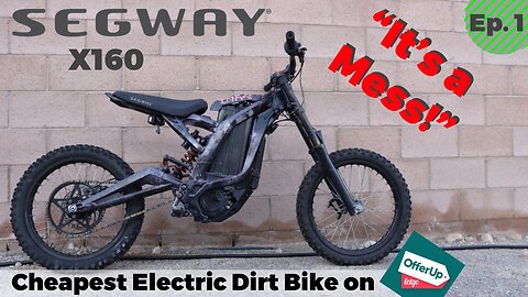 I Bought the Cheapest Electric Dirtbike on OfferUp - and it’s a MESS!