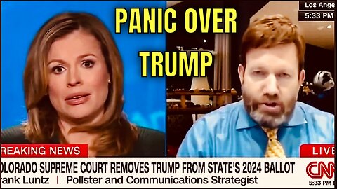 WOW! CNN in FULL PANIC that TRUMP is STILL Gaining in the Polls after Colorado Ruling