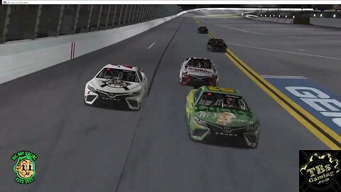 Closest Finish I've seen so far on iRacing. @bm10108 Takes checkered Flag by 0.003