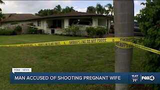 Man accused of shooting pregnant wife