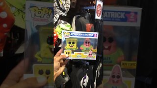 SpongeBob gets his Debit Card declined at Hot Topic buying Rare Funko Pops #funkopop #shorts