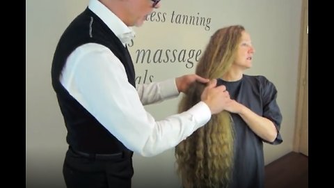 Woman Cuts Off Three Feet Of Hair