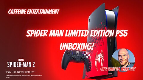 Unboxing the Spider Man Limited Edition PS5 Console