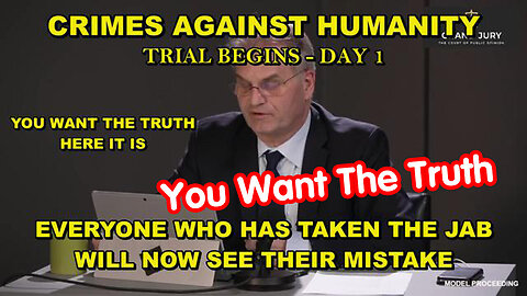 Crimes Against Humanity (2Q22 - 2Q24) - You Want The Truth?