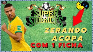 SUPER SIDEKICKS - [MVS] - 1 FICHA na COPA em MODO Retrogaming + Bate papo sem bola!!!