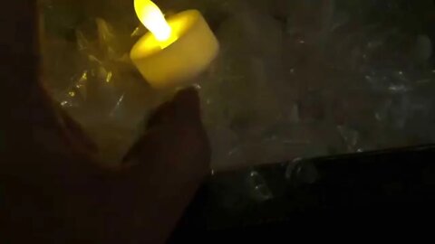 Flameless LED tea light flickering candles for holidays and decorating